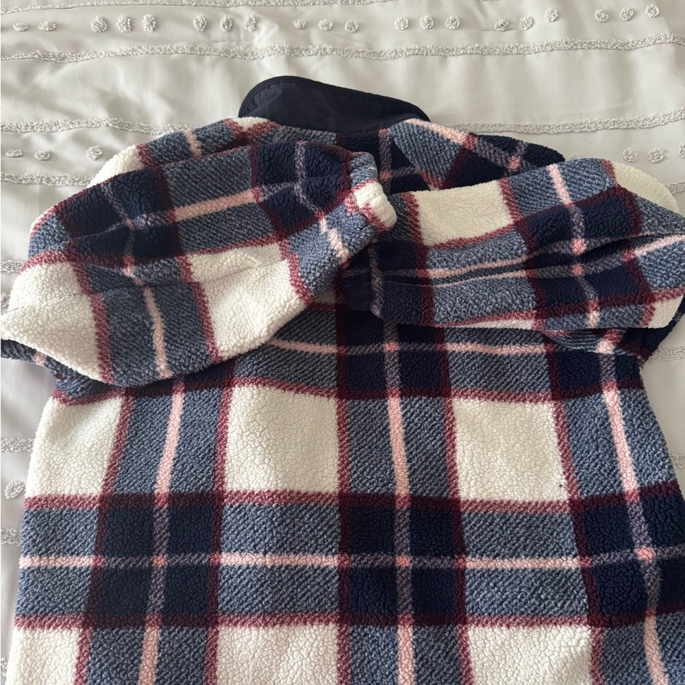 Plaid fleece Jacket medium - Picture 5 of 6